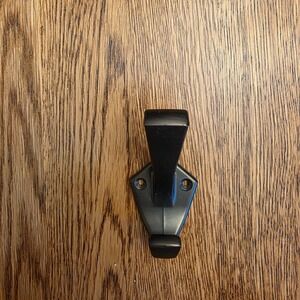 Hickory Hardware Coat Hook Refined Bronze Modern Wall Mount 2011